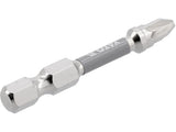 BITI 1/4 50MM PZ2, 2 BUC, NI Yato YT - 78024 - 6.3 mm, 50 mm Yato - scule electrice si unelte profesionale - BricoMart