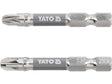 BITI 1/4 50MM PZ3, 2 BUC, NI Yato YT - 78025 - 6.3 mm, 50 mm Yato - scule electrice si unelte profesionale - BricoMart