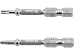 BITI 1/4 50MM T10, 2 BUC, NI Yato YT - 78031 - 6.3 mm, 50 mm Yato - scule electrice si unelte profesionale - BricoMart