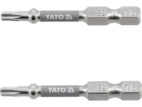 BITI 1/4 50MM T15, 2 BUC, NI Yato YT - 78032 - 6.3 mm, 50 mm Yato - scule electrice si unelte profesionale - BricoMart