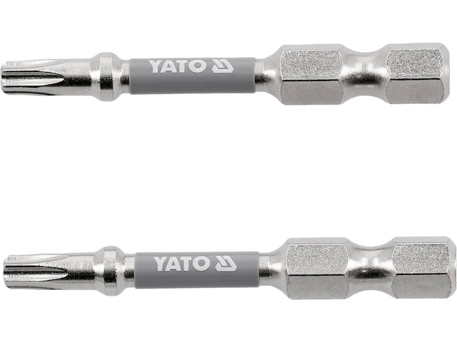 BITI 1/4 50MM T20, 2 BUC, NI Yato YT - 78033 - 6.3 mm, 50 mm Yato - scule electrice si unelte profesionale - BricoMart