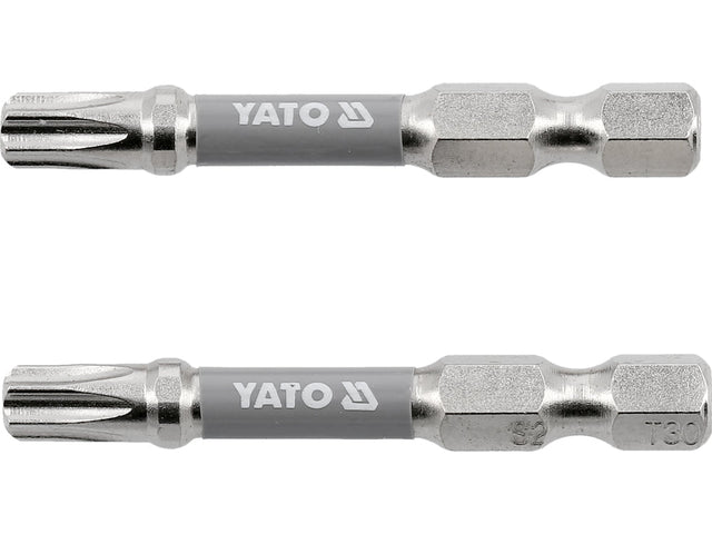 BITI 1/4 50MM T30, 2 BUC, NI Yato YT - 78035 - 6.3 mm, 50 mm Yato - scule electrice si unelte profesionale - BricoMart