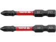 BITI DE IMPACT 1/4 50MM PZ1 2 BUC Yato YT - 78043 - 6.3 mm, 50 mm Yato - scule electrice si unelte profesionale - BricoMart