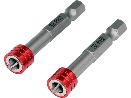 Biti impact magnetici YATO YT-78170, 1/4 PH2, 50 mm, 2 buc. - imagine 2