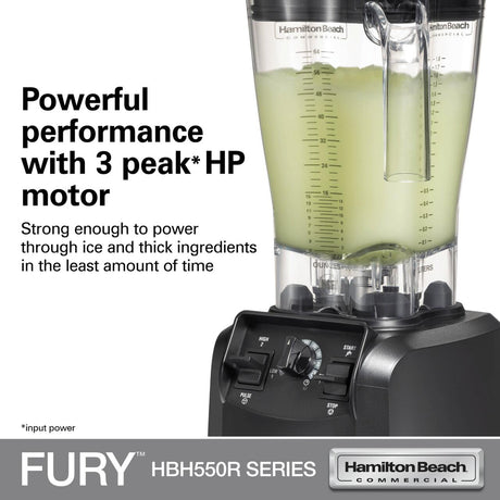 Blender barman Fury® HBH550R-CE 1,8 l 880 W, Hamilton Beach Commercial