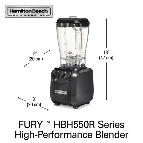 Blender barman Fury® HBH550R-CE 1,8 l 880 W, Hamilton Beach Commercial