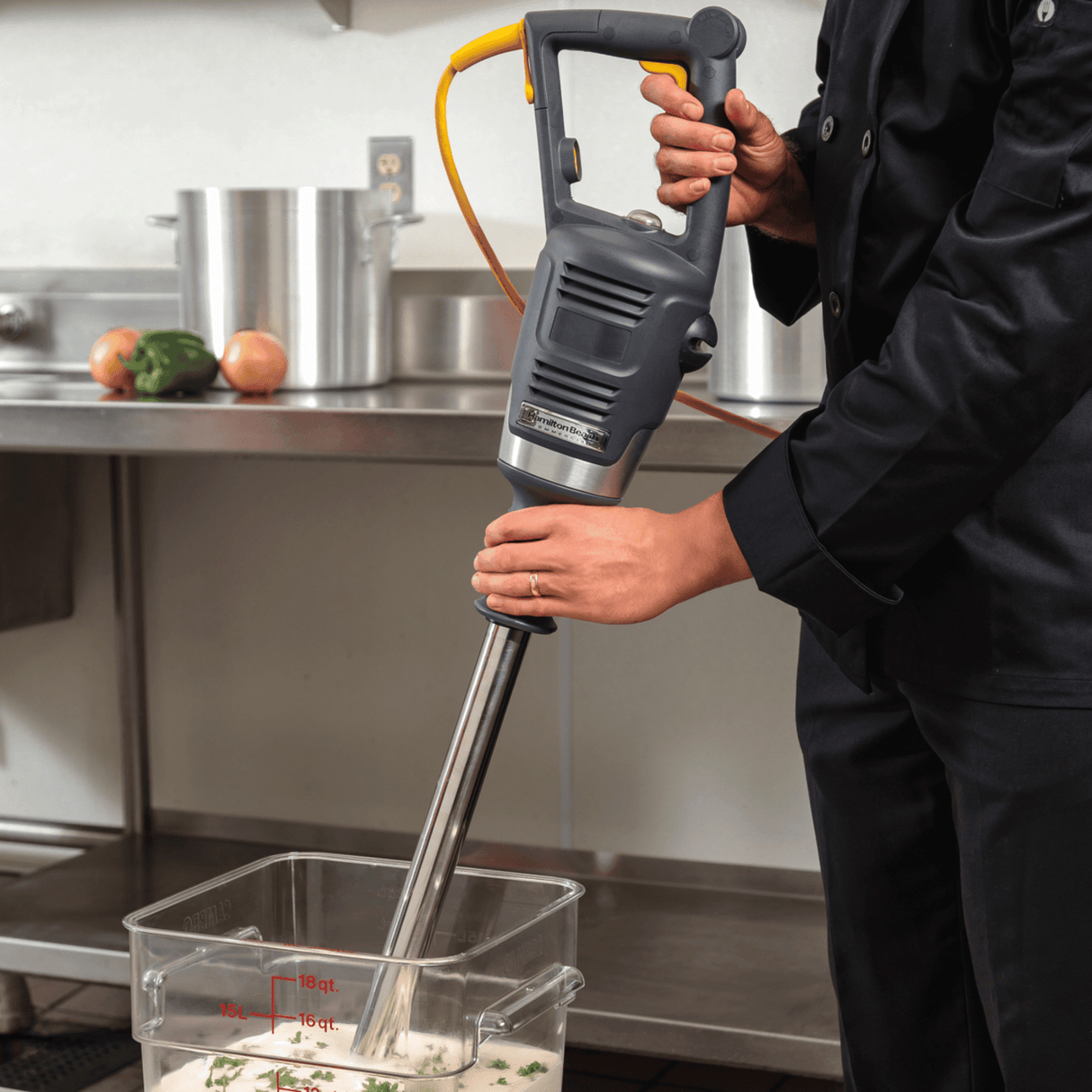 Blender cu imersie HMI018-CE BigRig™ 930x216 mm, Hamilton Beach Commercial