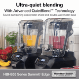 Blender cu protectie fonica Summit® Edge HBH855-CE, Hamilton Beach Commercial