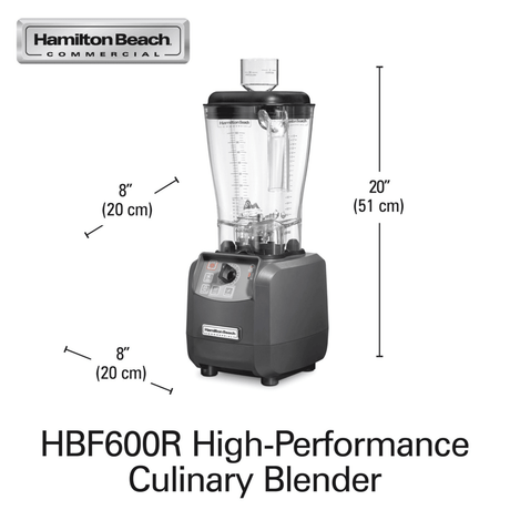 Blender de bucătărie Expeditor HBF600R-CE 1.8L, Hamilton Beach Comercial