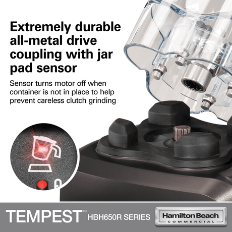 Blender pentru barman Tempest® HBH650R-CE 1,8 l 1200 W, Hamilton Beach Commercial