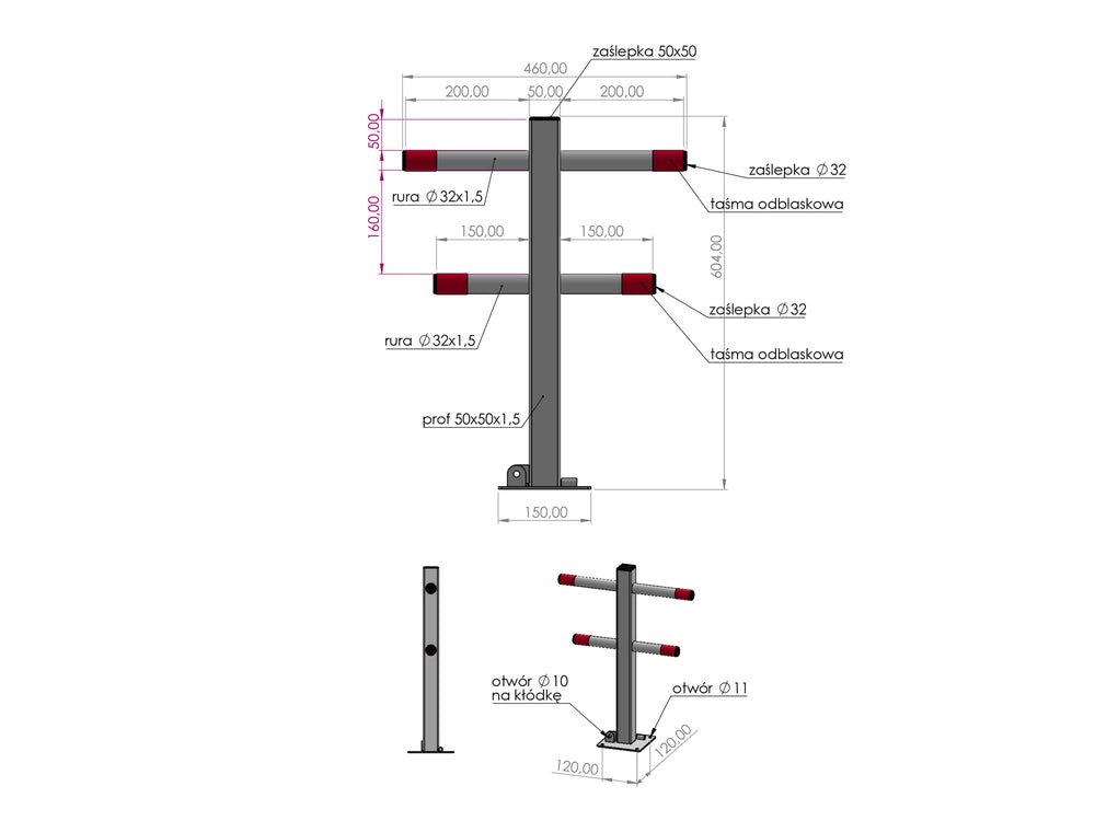 BLOCATOR PARCARE TIP BRAD Yato YT - 55745 Yato - scule electrice si unelte profesionale - BricoMart