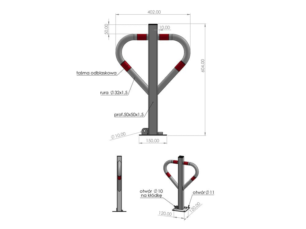BLOCATOR PARCARE TIP FLUTURE Yato YT - 55741 Yato - scule electrice si unelte profesionale - BricoMart