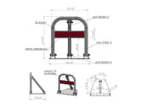 BLOCATOR PARCARE TIP POTCOAVA Yato YT - 55749 Yato - scule electrice si unelte profesionale - BricoMart