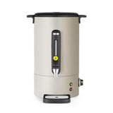 Boiler pentru bauturi calde alb mat 9 l, HENDI Uniq, Design de Bronwasser, 220-240V/950W, 307x330x(H)450mm