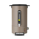 Boiler pentru bauturi calde Taupe mat 16 l, HENDI Uniq, Design de Bronwasser, 220-240V/1650W, 357x380x(H)502mm