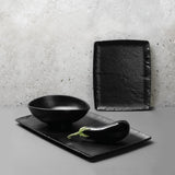 Bol bufet melamina, negru, 260x220x(h)95mm Fine Dine