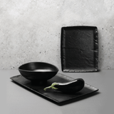 Bol bufet melamina, negru, 260x220x(h)95mm Fine Dine