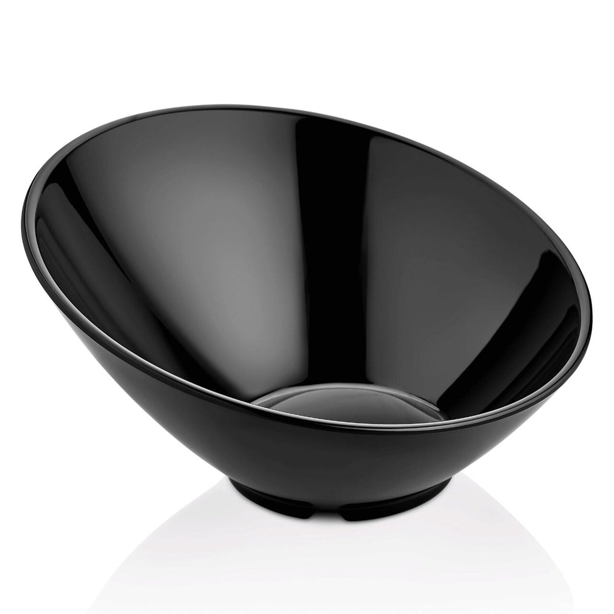 Bol înclinat din melamină, negru, 233x(h)125 mm Fine Dine
