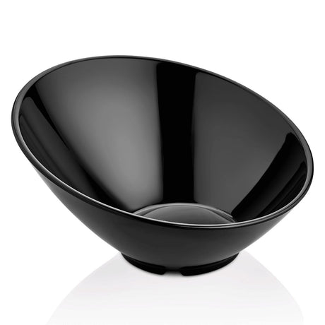 Bol înclinat din melamină, negru, 262x(h)138 mm Fine Dine