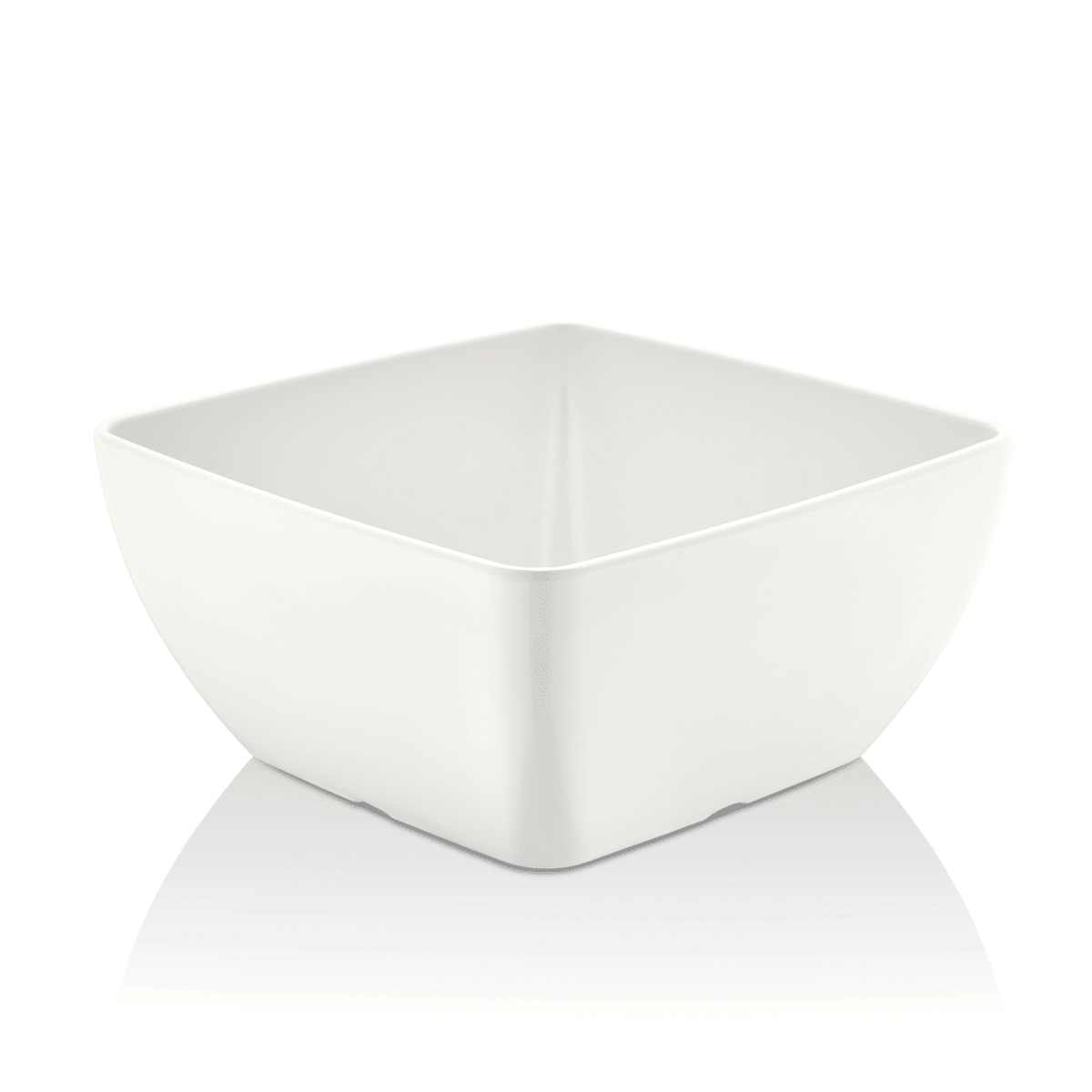 Bol pătrat din melamină, alb, 125x125x(h)65 mm Fine Dine