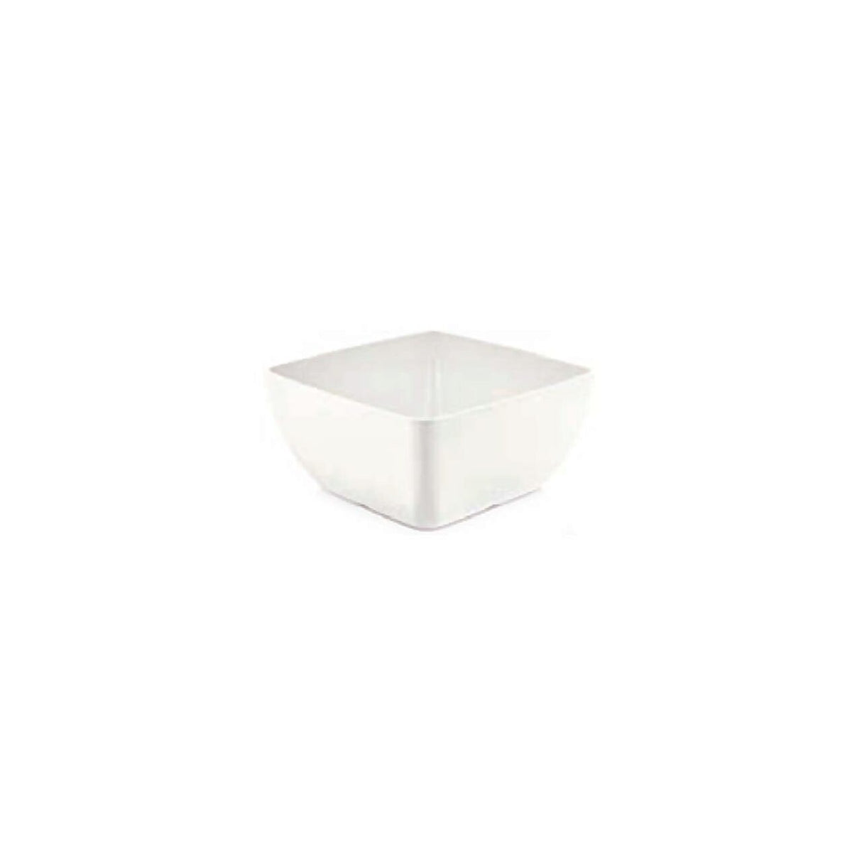 Bol pătrat din melamină, alb, 250x250x(h)120mm Fine Dine