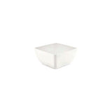 Bol pătrat din melamină, alb, 250x250x(h)120mm Fine Dine