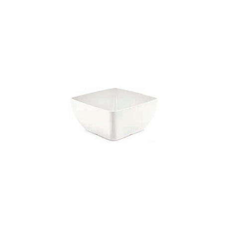 Bol pătrat din melamină, alb, 250x250x(h)120mm Fine Dine
