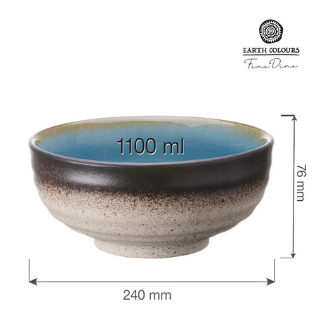Bol rotund Azure, 240mm  Fine Dine