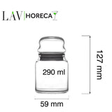 Borcan Phuket 290ml cu capac, LAV