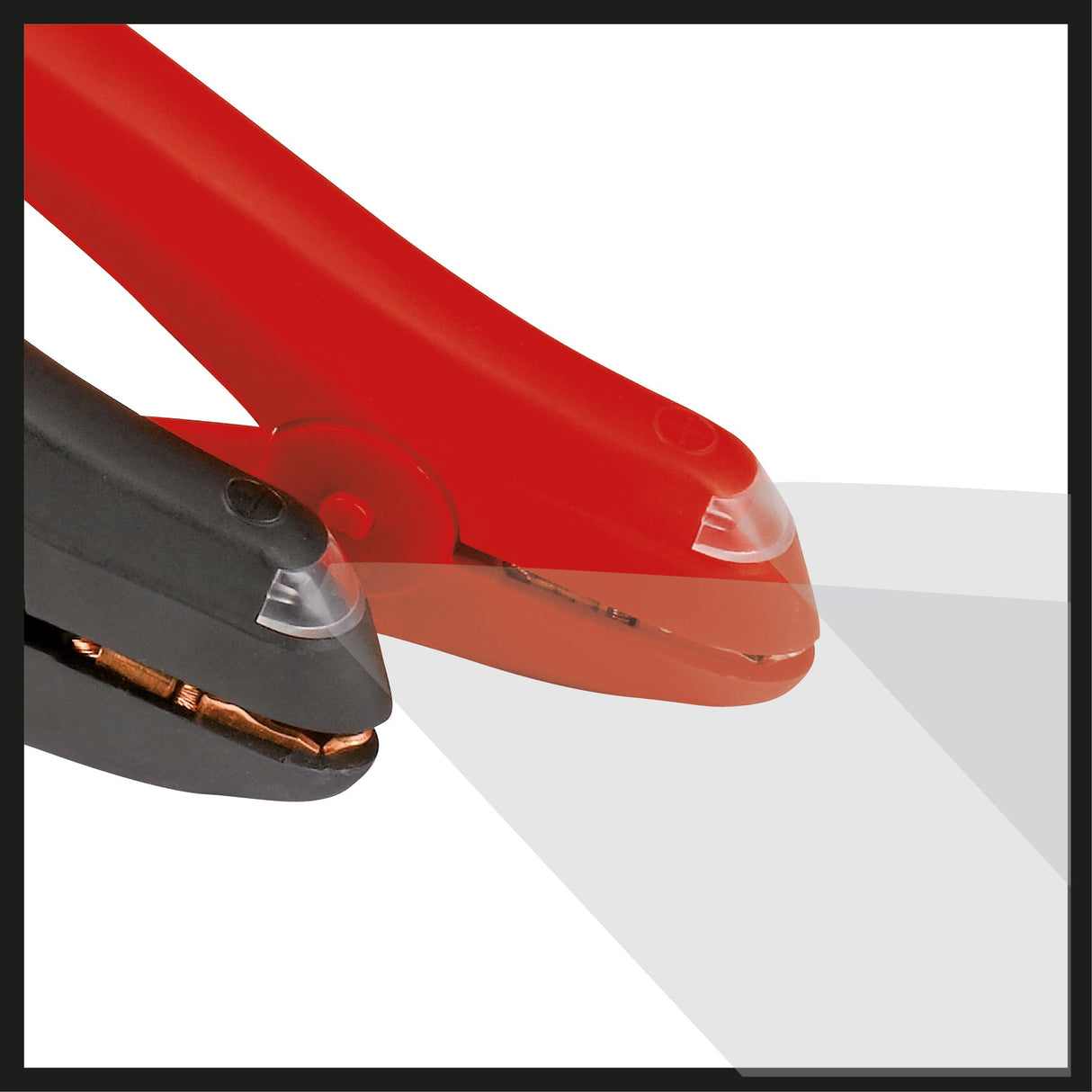 Cablu de pornire Einhell BT - BO 25/1 A LED SP pentru motoare pe benzina sau diesel 4 cleme de stalp complet izolate cu iluminare LED intr - o geanta practica de transport Einhell - scule electrice si unelte profesionale - BricoMart