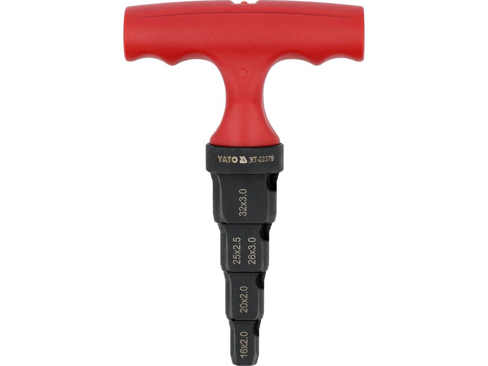 CALIBRATOR/DEBAVURATOR PT PEX 16 - 32MM Yato YT - 22379 Yato - scule electrice si unelte profesionale - BricoMart
