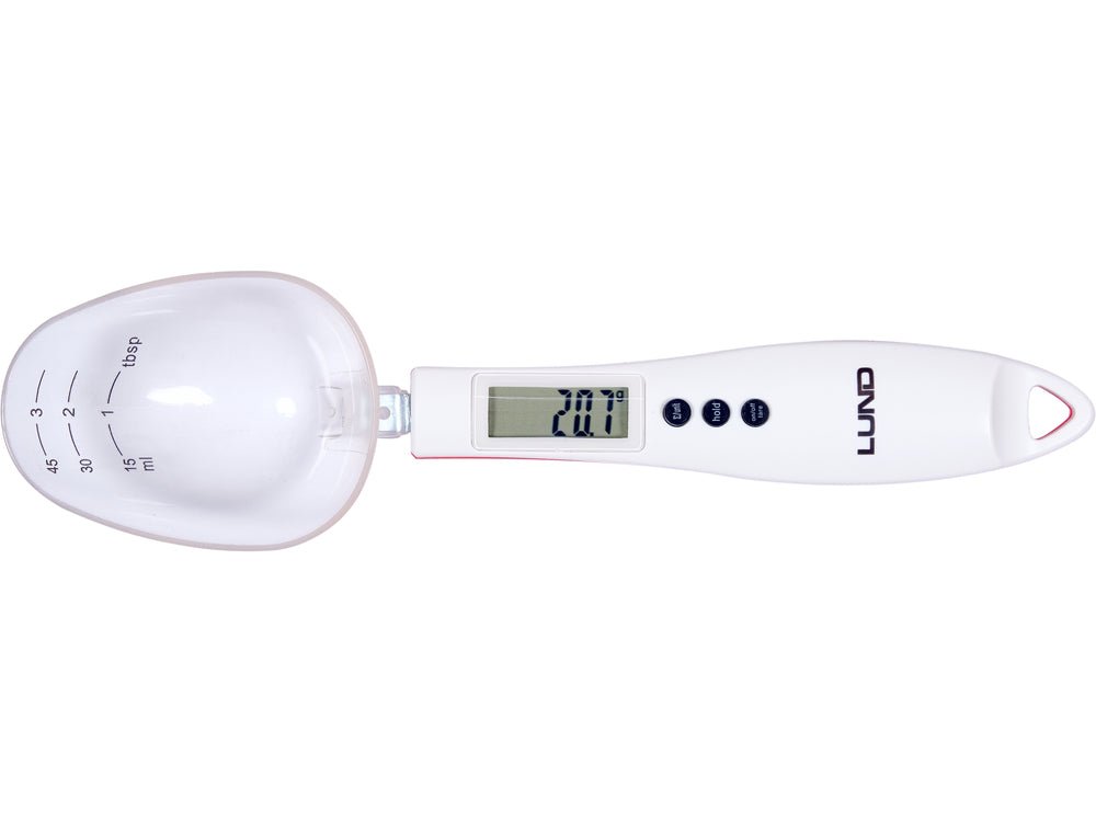 CANTAR DE BUCATARIE - LINGURA 75ML Lund 68365 - 75 ml, 300 g, 3000 g, 0,1g Lund - scule electrice si unelte profesionale - BricoMart