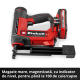 Capsator fara fir Einhell TE - CN 18/32 Li - Solo - Softgrip BricoMart - scule electrice si unelte profesionale - BricoMart