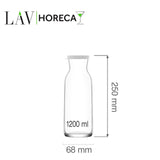 Carafa Chelsea cu capac, 1,2l LAV