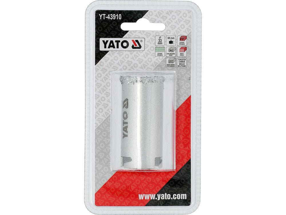Carota 33 mm YATO YT-43910 - imagine 4