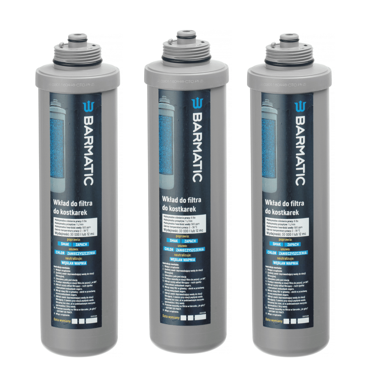 Cartus filtrant pentru Filtru de apă 9.0, Barmatic