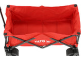 Cărucior de grădina sau camping pliabil Yato YT - 86950 ,94 x 58 x 100 cm , 100 kg YATO - scule electrice si unelte profesionale - BricoMart
