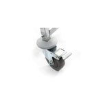 Carucior de servire cu 4 rafturi , din otel inoxidabil, cu 4 roti pivotante(2 roti cu frana), 910×590×(H)1260mm