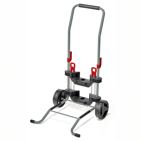 Carucior original Einhell pentru furtun si transport (accesorii pentru rola de furtun fara cablu GE - HR 18/30 Li si GE - HR 18/30 WH Li, incl. sac pentru deseuri de gradina, tarus pentru sol) Einhell - scule electrice si unelte profesionale - BricoMart