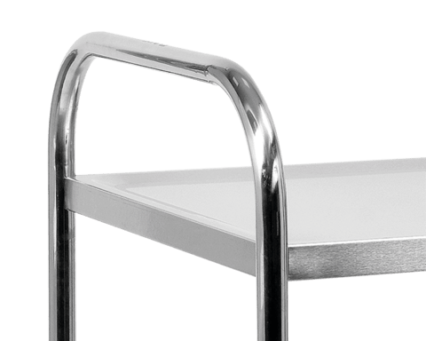 CARUCIOR PENTRU SERVIT - 2 POLITE, 860X530X950MM Yato YG - 09090 - Carucior pentru ospatari, 860x530x950 mm, 820x500 mm, 570 mm Yato - scule electrice si unelte profesionale - BricoMart