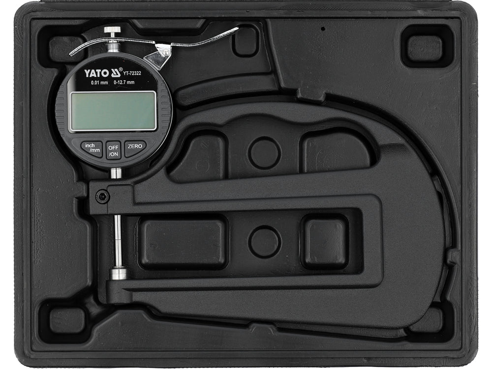 CEAS COMPARATOR DIGITAL 12.7MM/0.001MM Yato YT - 72322 Yato - scule electrice si unelte profesionale - BricoMart
