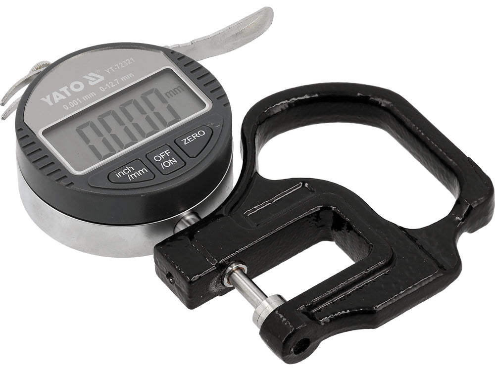 CEAS COMPARATOR GROSIME 12.7MM/0.001MM Yato YT - 72321 Yato - scule electrice si unelte profesionale - BricoMart