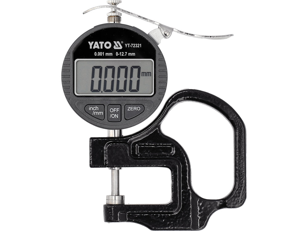 CEAS COMPARATOR GROSIME 12.7MM/0.001MM Yato YT - 72321 Yato - scule electrice si unelte profesionale - BricoMart
