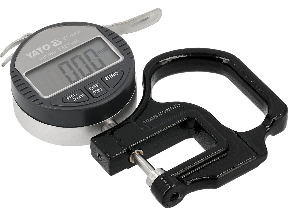 CEAS COMPARATOR PT GROSIME 12.7MM/0.01MM Yato YT - 72320 Yato - scule electrice si unelte profesionale - BricoMart