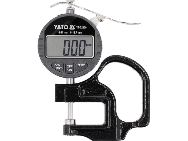 CEAS COMPARATOR PT GROSIME 12.7MM/0.01MM Yato YT - 72320 Yato - scule electrice si unelte profesionale - BricoMart