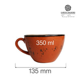 Ceasca cappuccino Dahlia, 285 ml Fine Dine