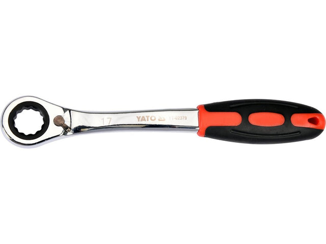 CHEIE CU CLICHET 17MM Yato YT - 02379 - Chei inelare cu clichet, ergonomic, rezistent, CrV Yato - scule electrice si unelte profesionale - BricoMart