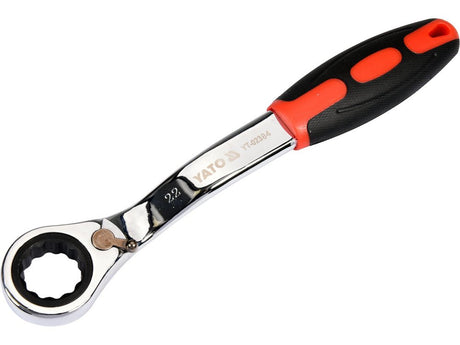 CHEIE CU CLICHET 22MM Yato YT - 02384 - Chei inelare cu clichet, ergonomic, rezistent, CrV Yato - scule electrice si unelte profesionale - BricoMart