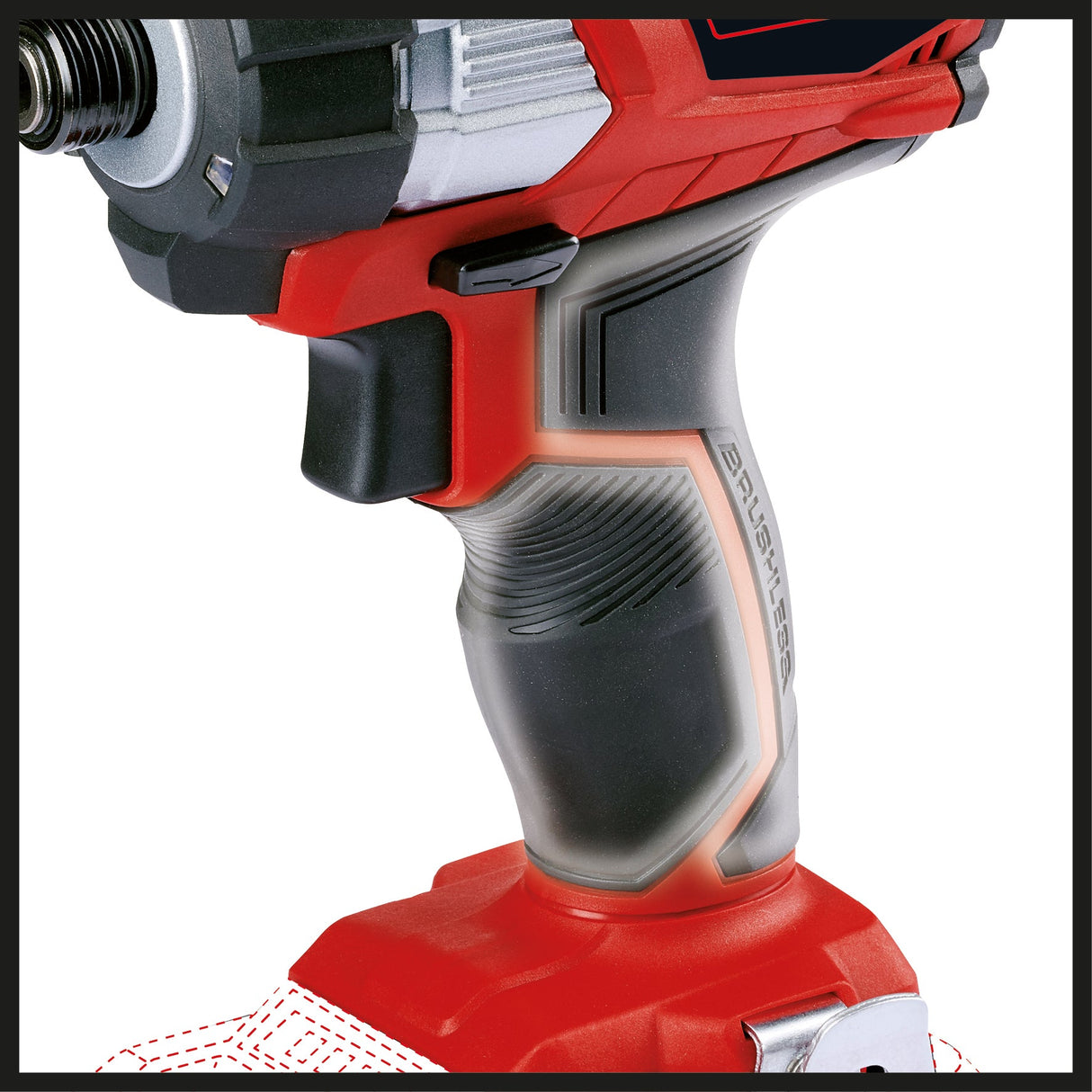 Cheie de impact pe acumulator Einhell Professional TP - CI 18 Li BL - Solo Power X - Change (18 V, 180 Nm, fara perii, actionare hexagonala, control al vitezei, lumina LED, fara acumulator Einhell - scule electrice si unelte profesionale - BricoMart