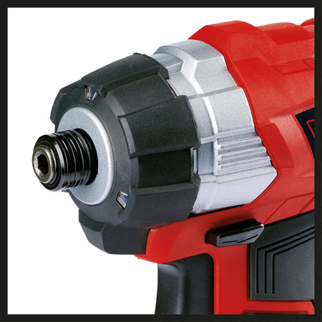 Cheie de impact pe acumulator Einhell TE - CI 18 Li Kit Power X - Change, 18 V, Li - Ion, 180 Nm, motor fara perii, control electronic al vitezei, lumina LED, inclusiv geanta Einhell, baterie de 4,0 Ah si incarcator Einhell - scule electrice si unelte profesionale - BricoMart
